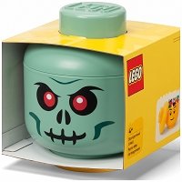 LEGO<sup>&reg;</sup> Storage Products: 40310813 Small Head Sand Green - Skeleton NEW